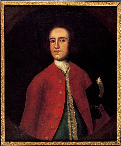 Portrait of Lawrence Washington (1718–1752), the elder half-brother and mentor of George Washington